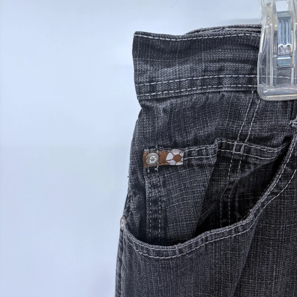 Vintage Southpole Black Baggy Jeans Size 36‎ Mens Brown Tab Faded Y2K Skater